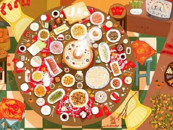 這些年夜飯宣傳廣告語，把顧客吸引到你的餐廳！
