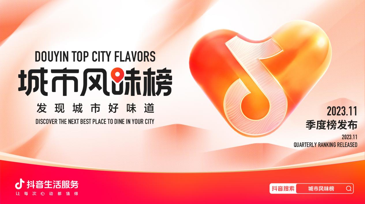抖音城市風(fēng)味榜發(fā)布新一季度榜單，品質(zhì)連鎖和非連鎖單店各占一半|餐飲界